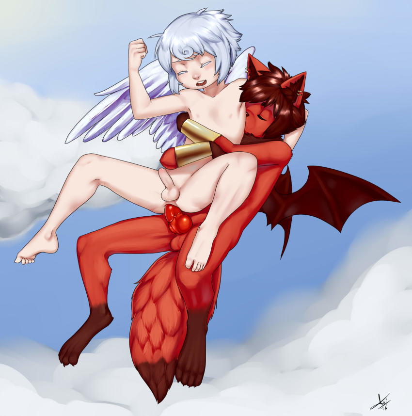 Angel and devil sex Erotic old men stories