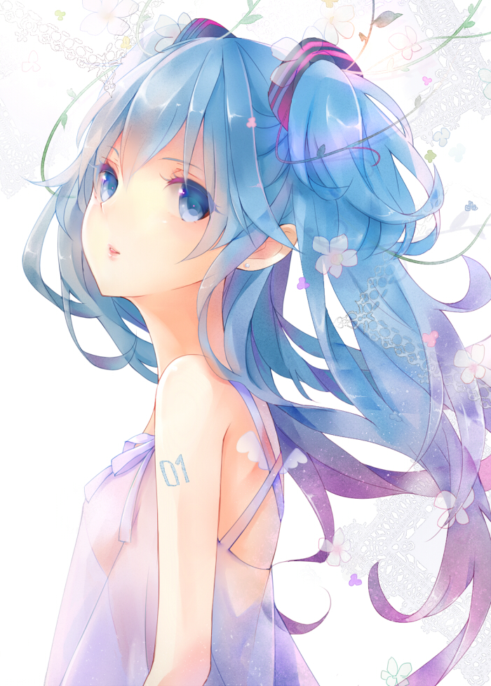 Anime girls blue hair