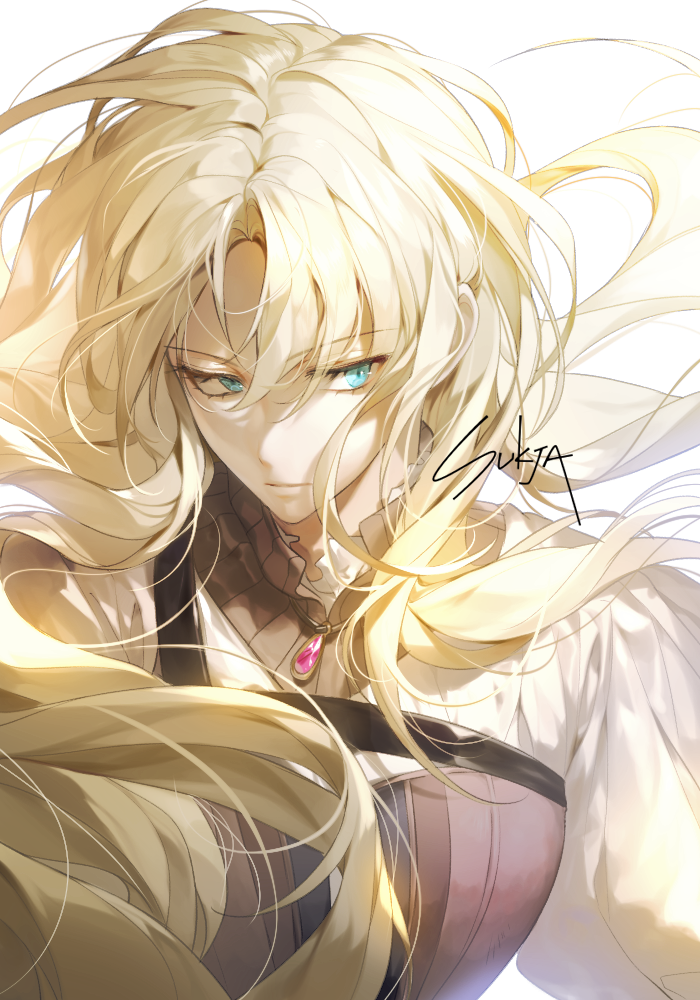 Blond anime guy