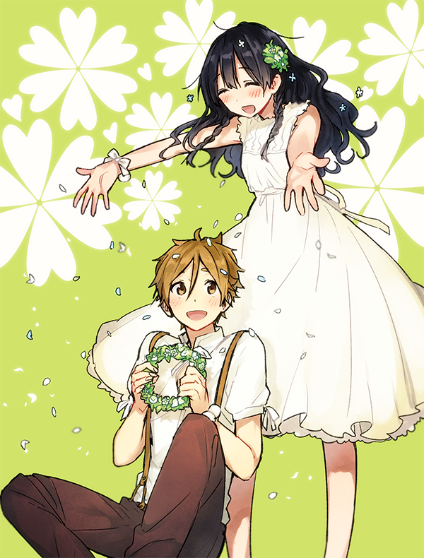Anime love story comics