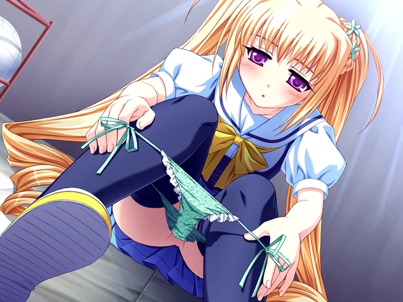 Panties anime bondage voyeur