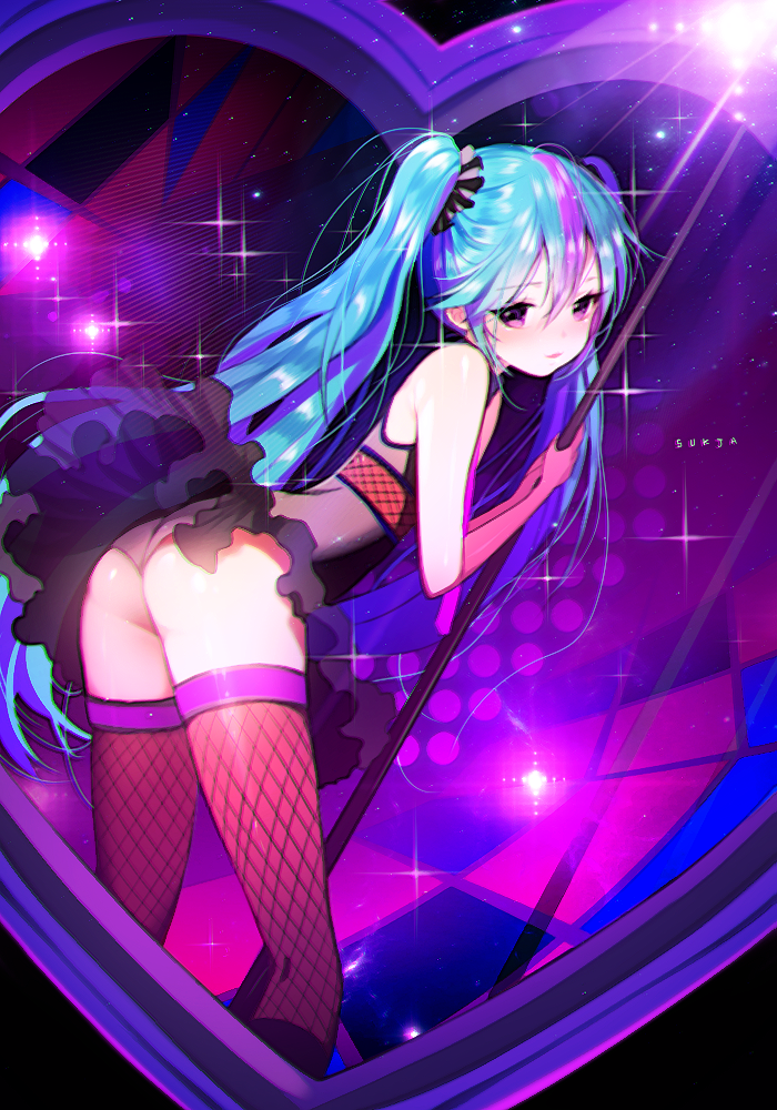 Anime girl strip