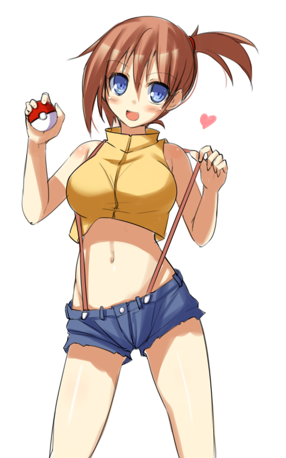 Anime girl crop top