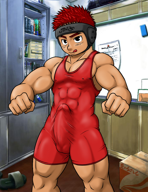Gay animation wrestling