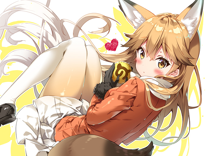 Anime red fox girl