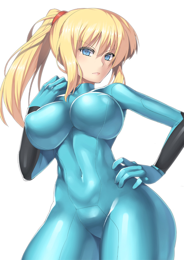 Samus aran zero suit anime