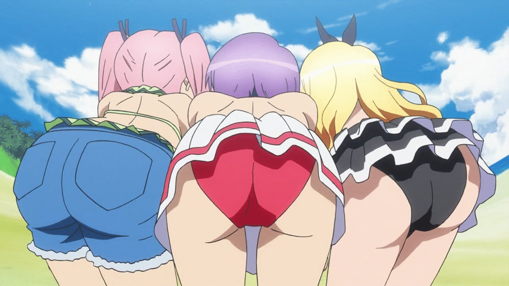 Anime butt shots