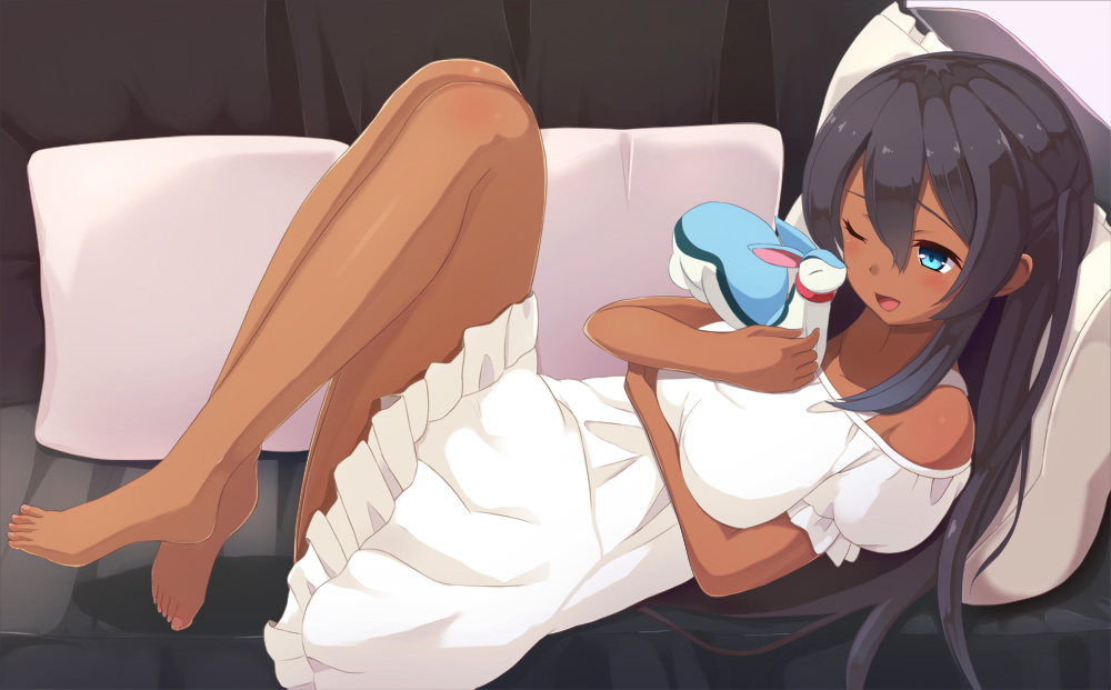 Dark skinned anime girls