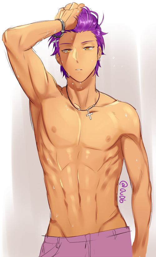 Tan anime characters male