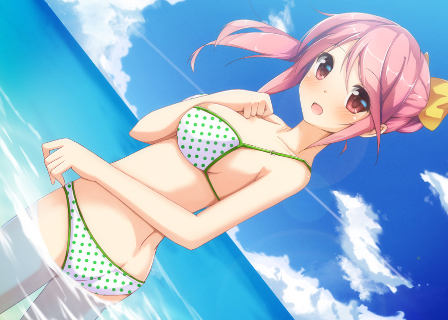 Anime girl bikini pictures