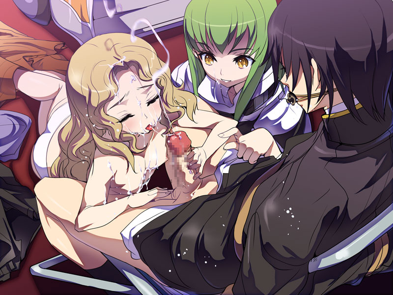 00s 1boy 2girls akaga_hareya_nagisa akaga_hirotaka arms_behind_back ashford_academy_school_uniform ball_gag bdsm black_hair blind blush bondage bound breasts brother_and_sister brown_hair c.c. censored chair closed_eyes clothes_pull code_geass cum cum_on_body cum_on_breasts cum_on_hair cum_on_upper_body ejaculation erection facial fellatio femdom ffm_threesome flat_chest gag gagged green_hair group_sex handjob hetero incest indoors lelouch_vi_britannia loli lolita_channel long_hair mosaic_censoring multiple_girls non-web_source nunnally_vi_britannia oral panties pants pants_pull penis petite rape school_uniform sex sexual_coaching short_hair siblings sitting small_breasts smile straitjacket threesome tongue topless_female underwear white_panties yellow_eyes
