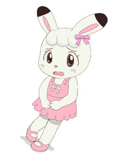 1girl animal animal_ears animated animated_gif bike_shorts blush bow brown_eyes buck_teeth dress embarrassed furry grey_bike_shorts hair_bow loli looking_down mary_janes midorihara_mimirin open_mouth peeing peeing_self pink_bow pink_shoes puddle rabbit rabbit_ears rabbit_girl shima_shima_tora_no_shimajirou shoes short_hair sleeveless sleeveless_dress standing teeth wet wet_clothes white_background white_dress white_fur white_hair yamanokonza