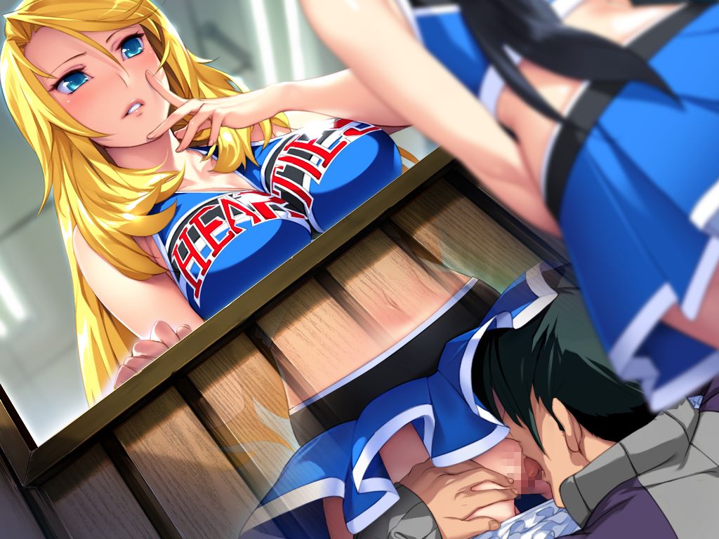 Cheerleaders POV anime uniform