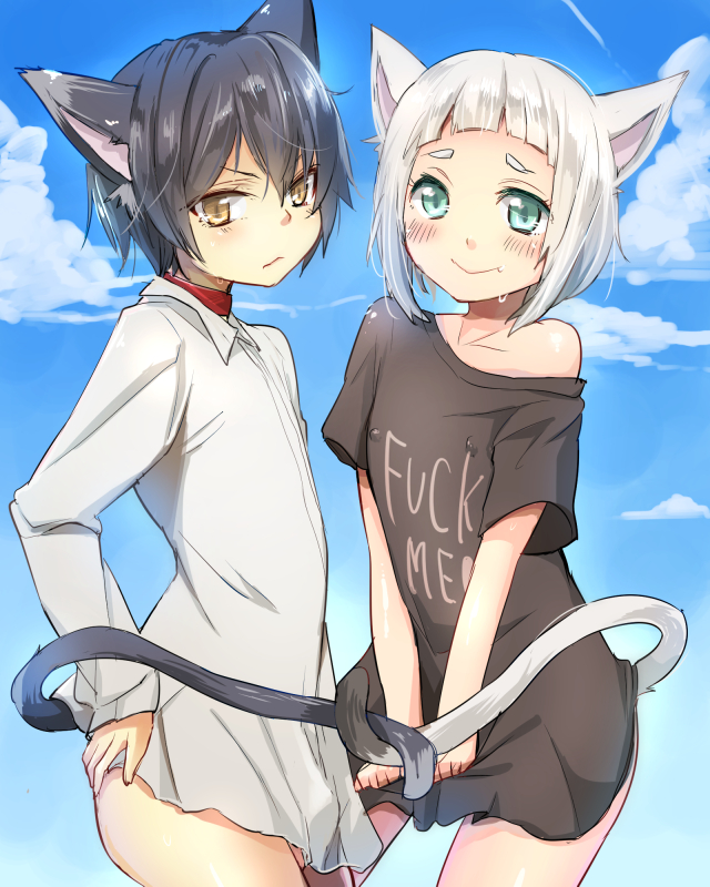Anime boy cat ears