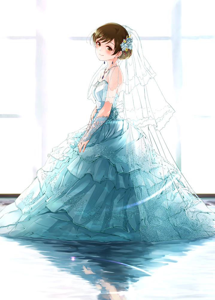 Anime guy carrying girl bridal style
