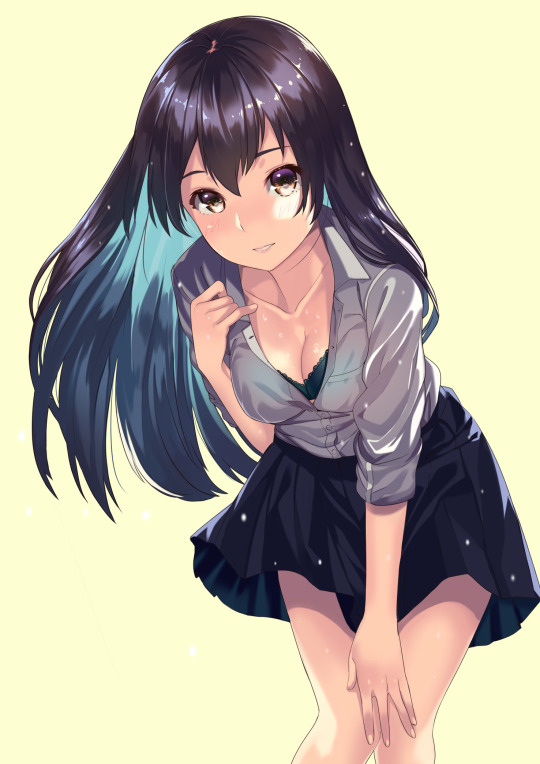 Cute black anime girls