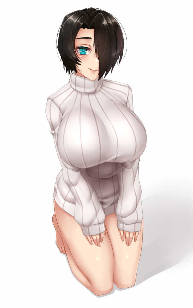 Anime boob sweater