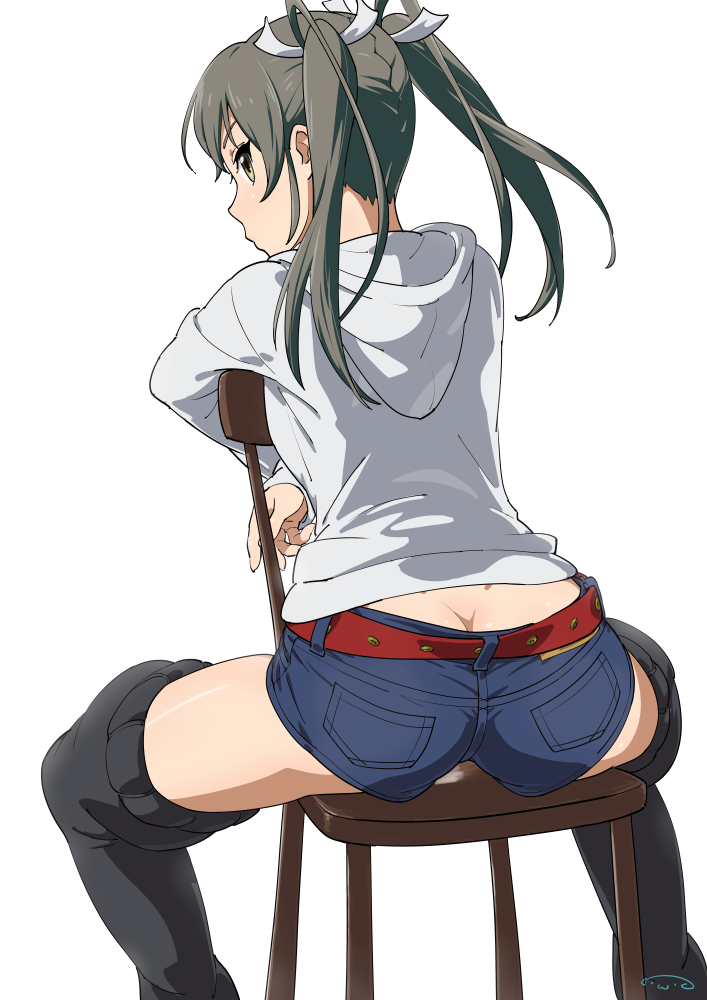 Anime shorts long hair dirty talk