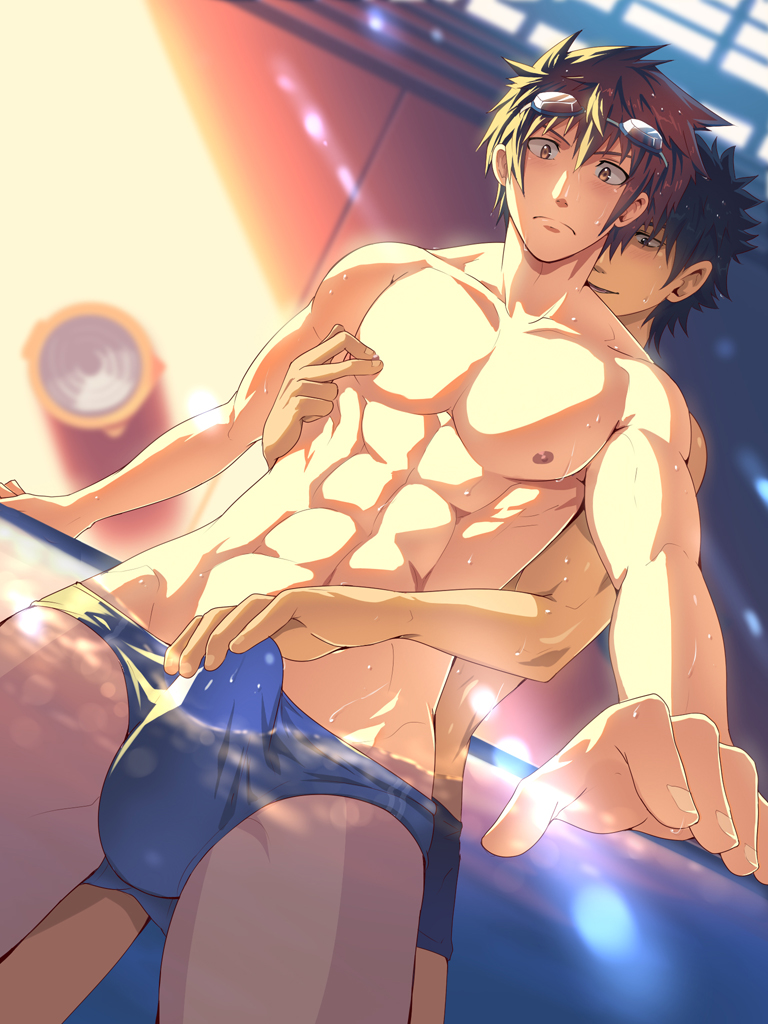 Anime hot naked men