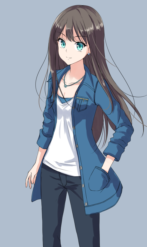 Hands in pockets anime