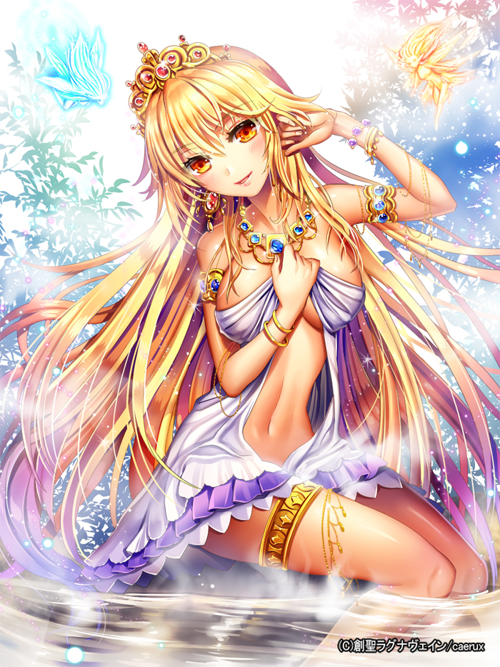 Anime blonde female
