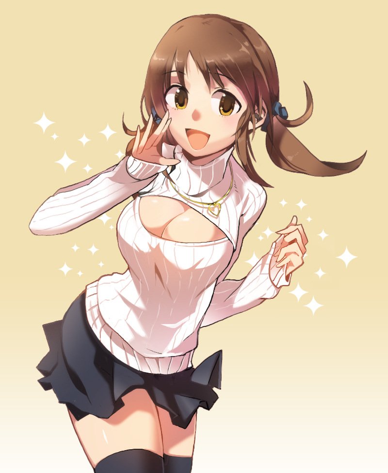 Black ass ecchi sweater girls