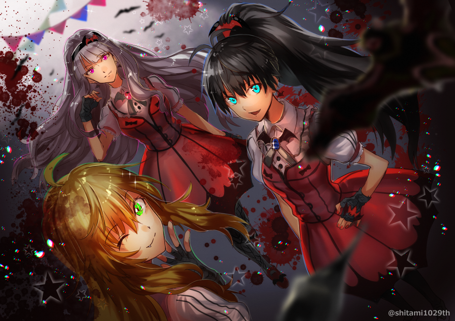 Anime halloween vampire girl