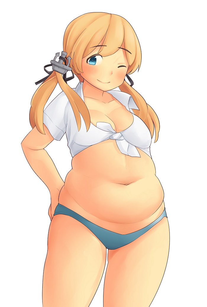 Cute chubby anime girl