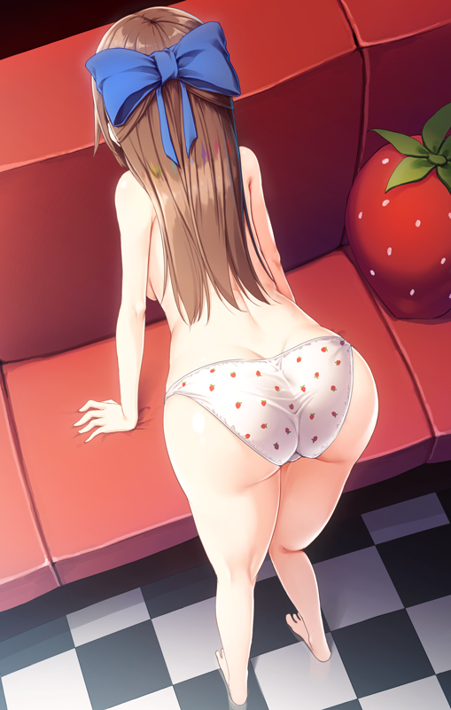 Big butt anime girl