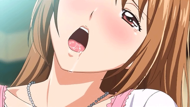 Drool anime gif