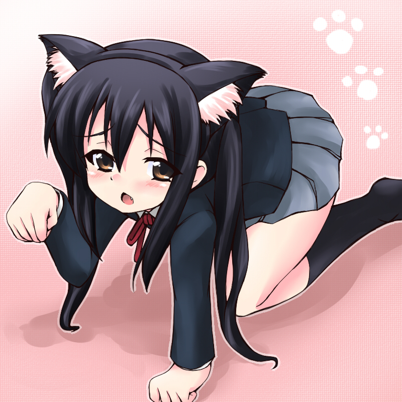 Anime girl cat ears