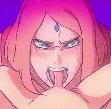 1boy 1girl age_difference angry animated animated_gif blush boruto:_naruto_next_generations clothed_female_nude_male crying crying_with_eyes_open d-art fellatio green_eyes hair_ornament haruno_sakura headband hetero lowres mature_female naruto_(classic) naruto_(series) nude onee-shota oral penis pink_hair pov shota small_penis tears teeth