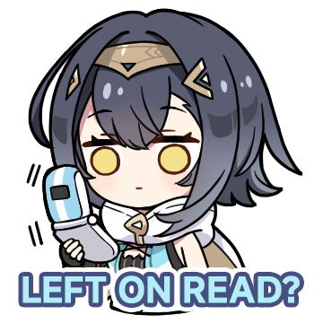 1girl amber_(stella_sora) black_hair cellphone closed_mouth commentary empty_eyes english_commentary english_text expressionless flip_phone holding holding_phone lowres medium_hair official_art phone simple_background solo stella_sora transparent_background yellow_eyes