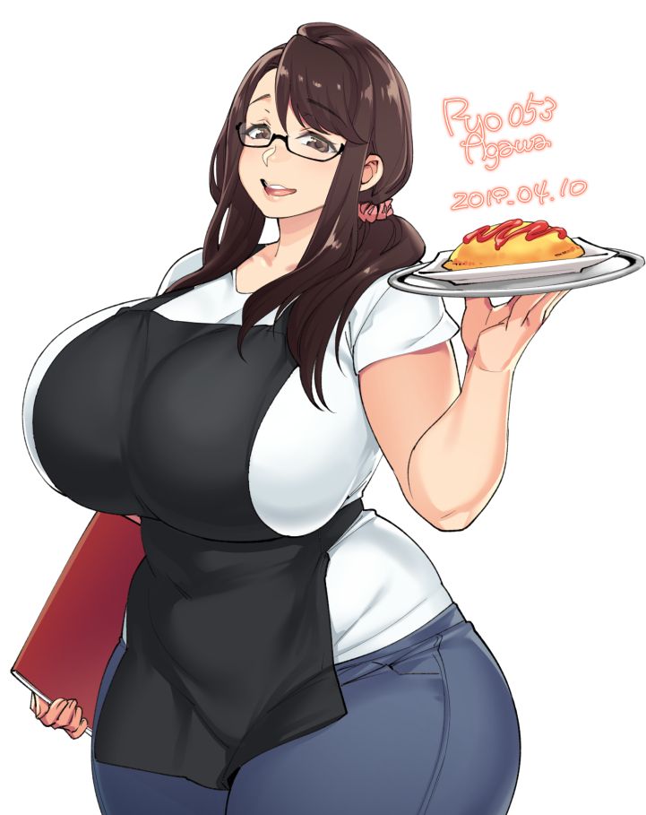 Long hair shorts anime curvy
