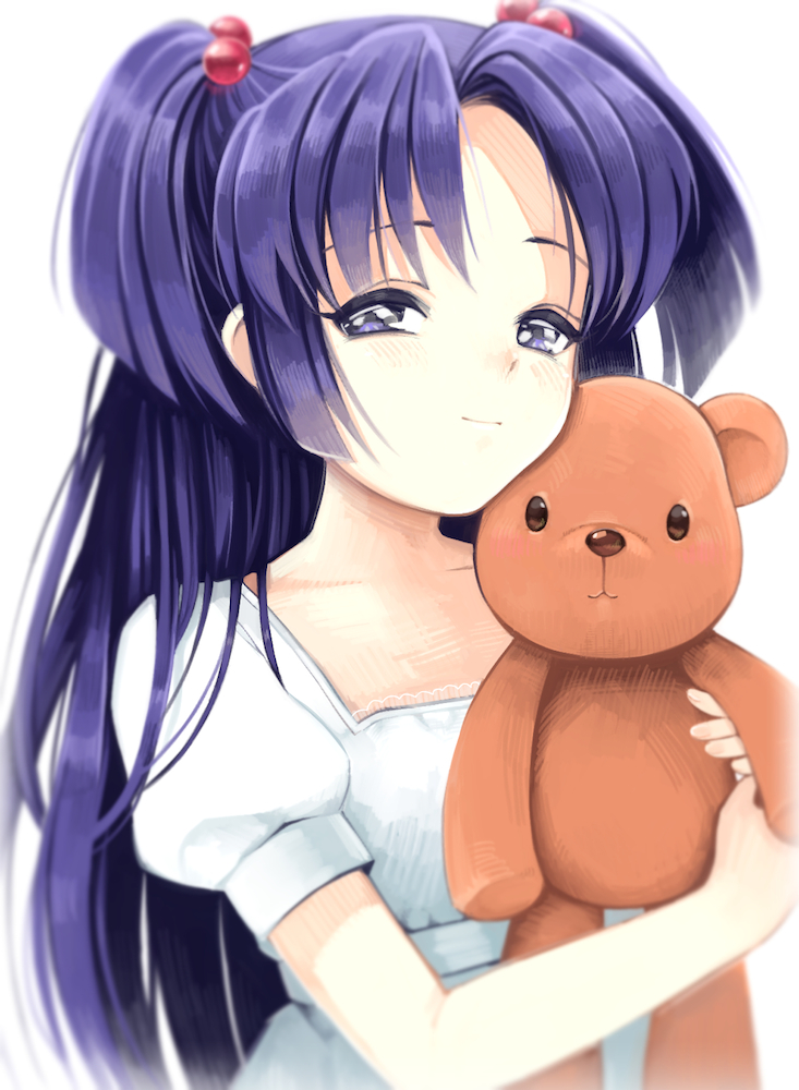 Anime girl teddy bear