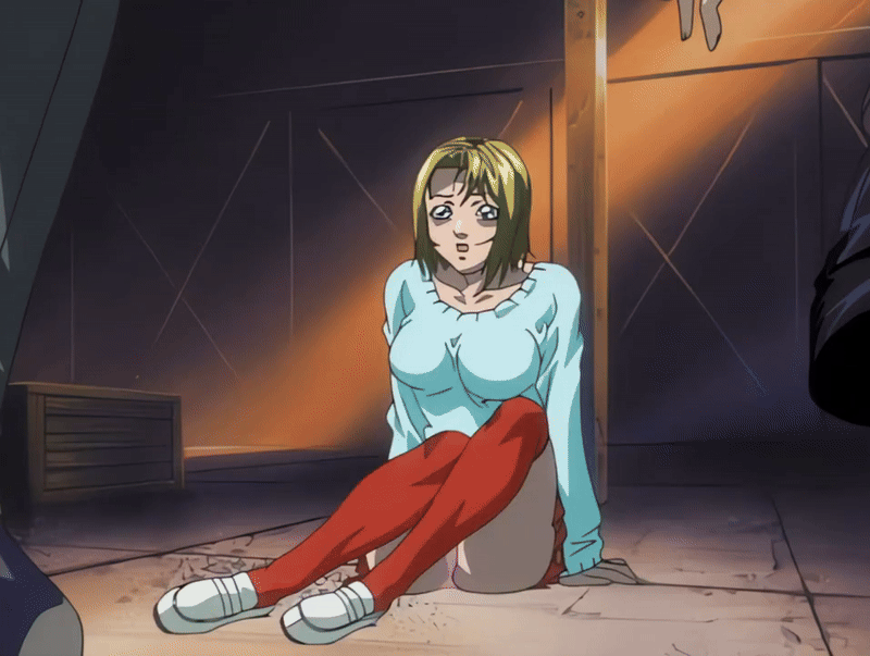 00s 1girl 2002 3boys animated animated_gif ass bible_black bible_black_gaiden blonde_hair blue_eyes breasts forced kitami_reika large_breasts multiple_boys panties pink_panties pinned_down rape red_skirt red_socks restrained running shoes short_hair skirt socks sweater tackle tagme underwear warehouse white_shoes