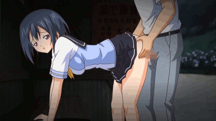 Anime doggy style gif