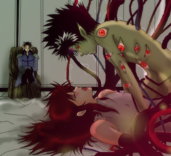 Hiei and kurama hentai