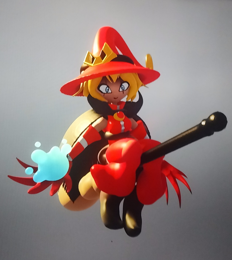 3d belt cape digimon digimon_(creature) hat jimbox_splatted witch witch_hat witchmon