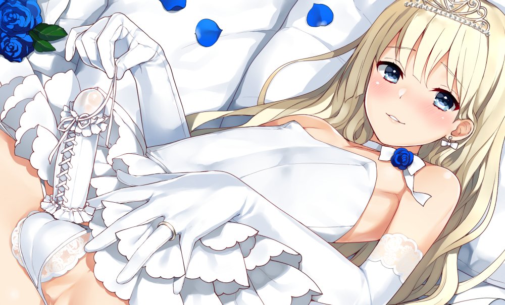 Sissy cute long hair anime