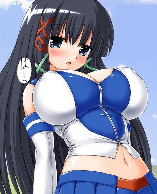 Big anime breast expansion
