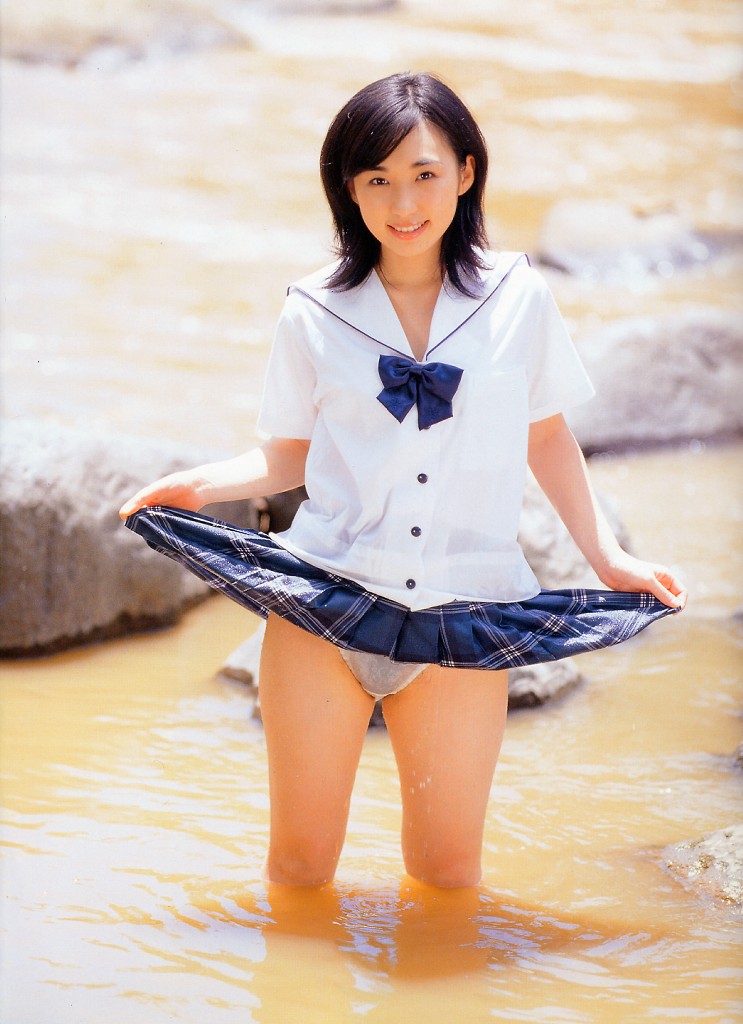 Asian bikini uniform panties