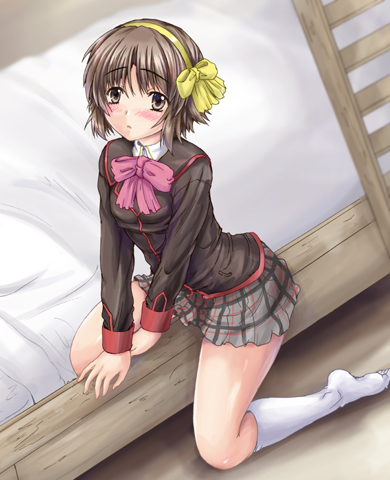 Sissy cute long hair anime