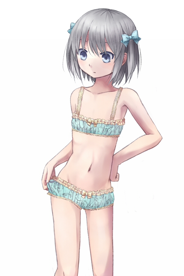 Cute skinny anime lingerie