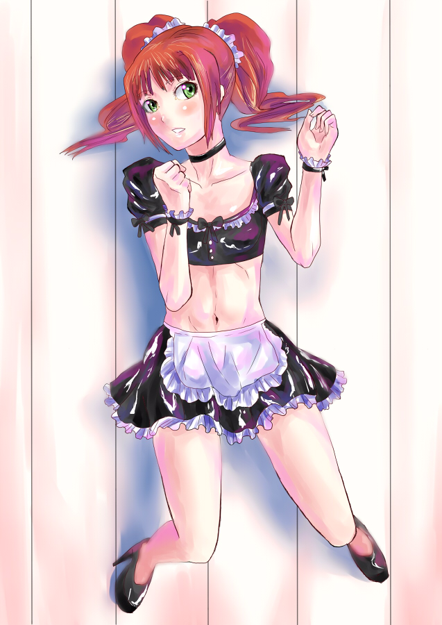 Shorts redhead maid vibrator