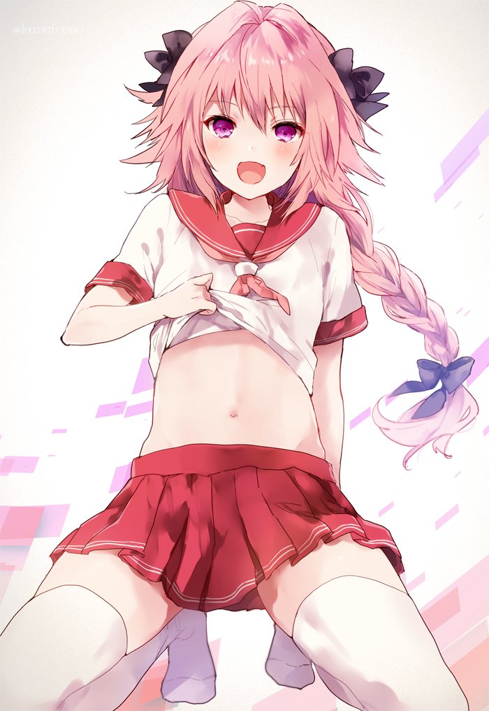 Sissy cute long hair anime