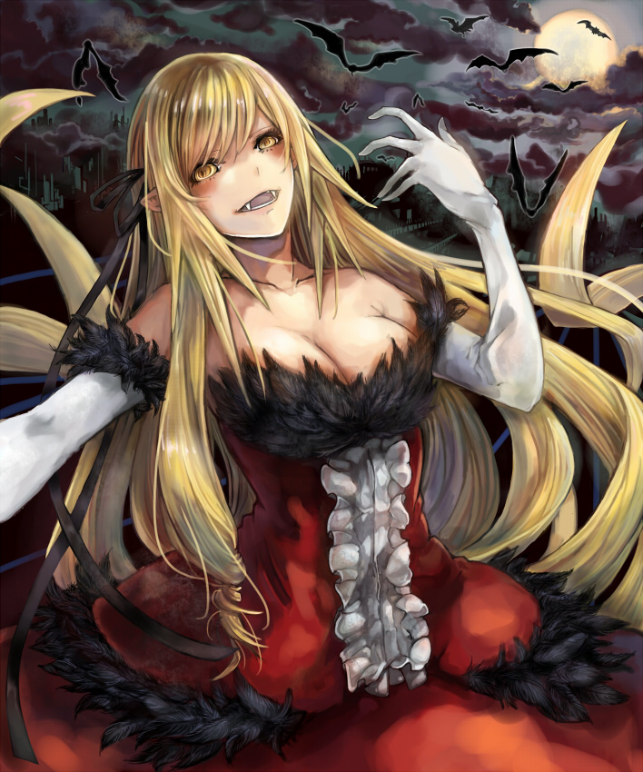 Blonde anime characters female