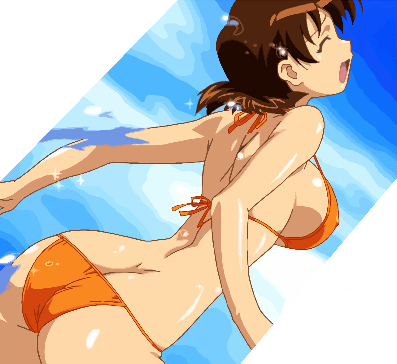 Hentia from girls bravo, tanline nude women