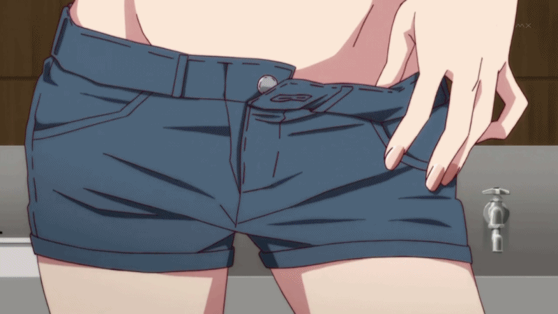Anime panties gif