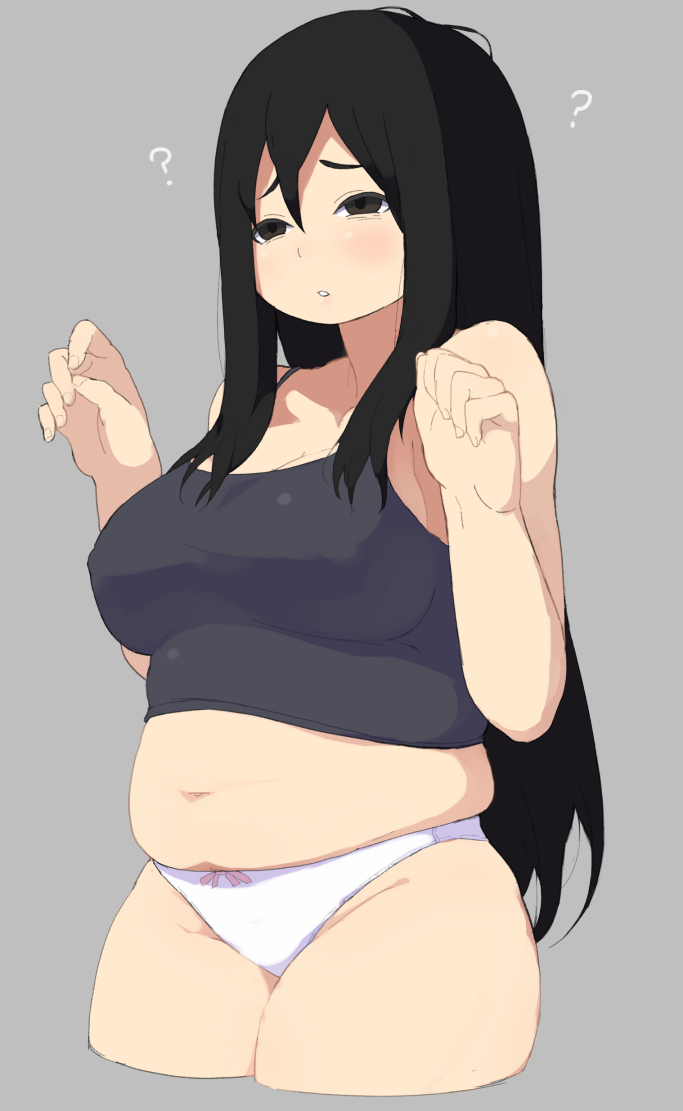 Chubby anime girl